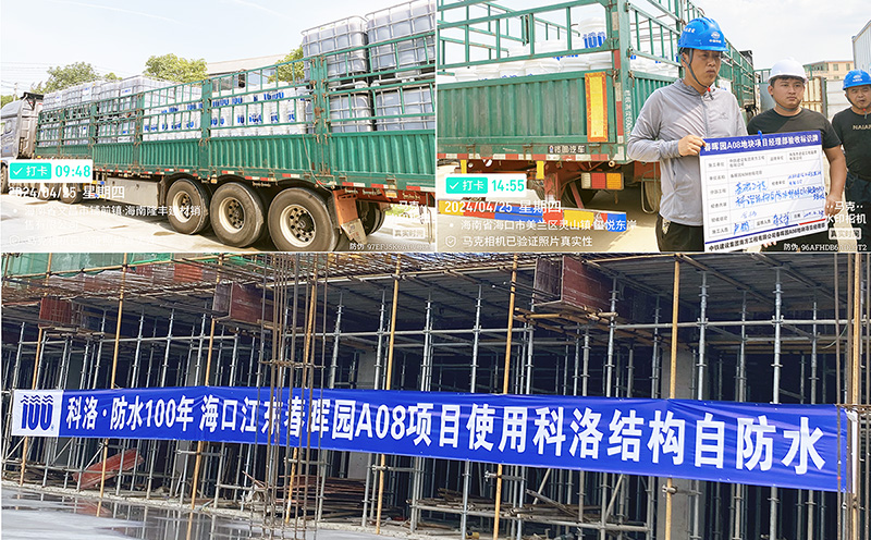 科洛地下室結構自防水案例-?？诮瓥|新區(qū)春暉園