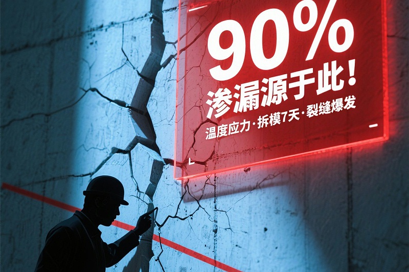 100萬懸賞！全國征集混凝土抗裂難題工程，終結溫度裂縫時代！